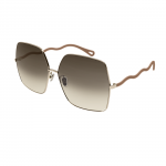 Zonnebril chloé CH0054S 002 oversized rechthoekig wave