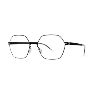 optische bril lool eyewear mat zwart