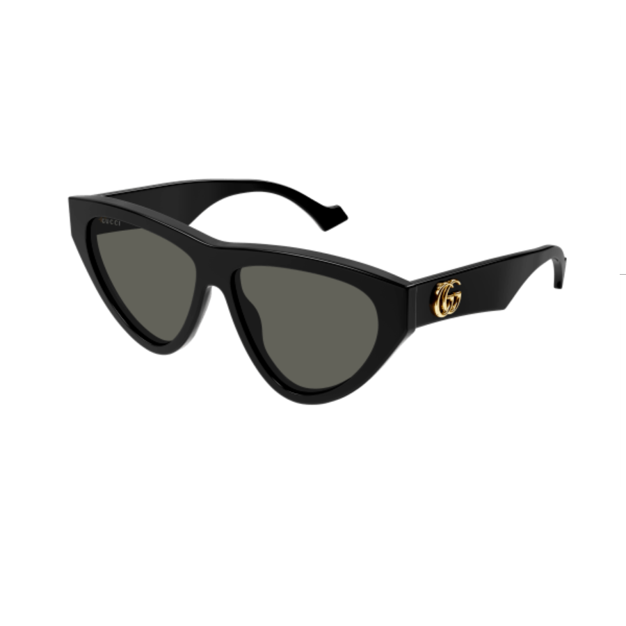 Zonnebril cateye Gucci GG1333S 001 zwart