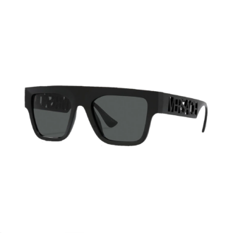 Zwarte rechthoekige zonnebril Versace 430U GB1