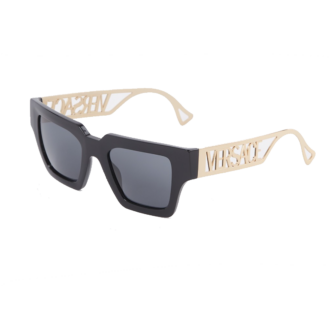 Versace zonnebril zwart goud 4431 GB/87