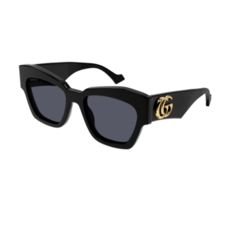 Zwarte zonnebril Gucci GG1422S 001
