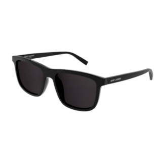 Zwarte zonnebril Saint Laurent SL501 001 rechthoekig