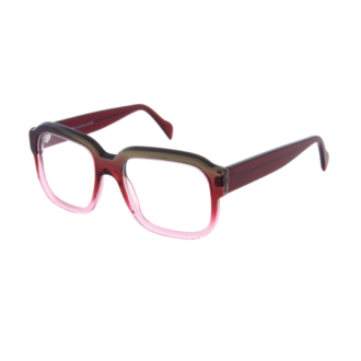 Optische bril andy wolf montuur 4590 col n roze groen