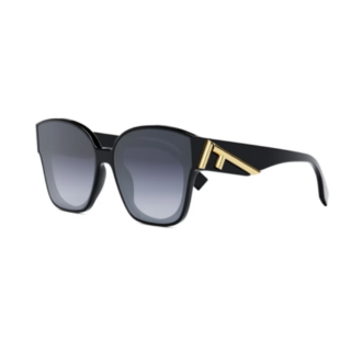 Zwarte zonnebril Fendi dames FE40098F 01W
