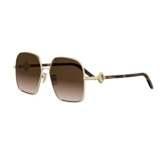 Fendi Diamonds FE40218U 30F gouden zonnebril