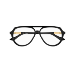 Aviator model bril Chloé CH0366O 001 zwart
