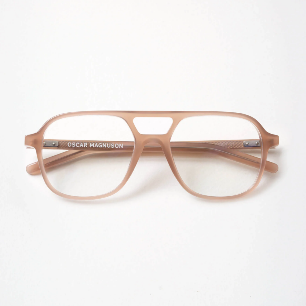 Bril oscar magnuson unisex Lenny 110 pale grey pilotenbril