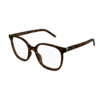 Bril Saint Laurent SL M155 002 bruin havana zilver YSL logo