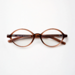 Oscar Magnuson bril Teddy ovaal bruin crystal brown